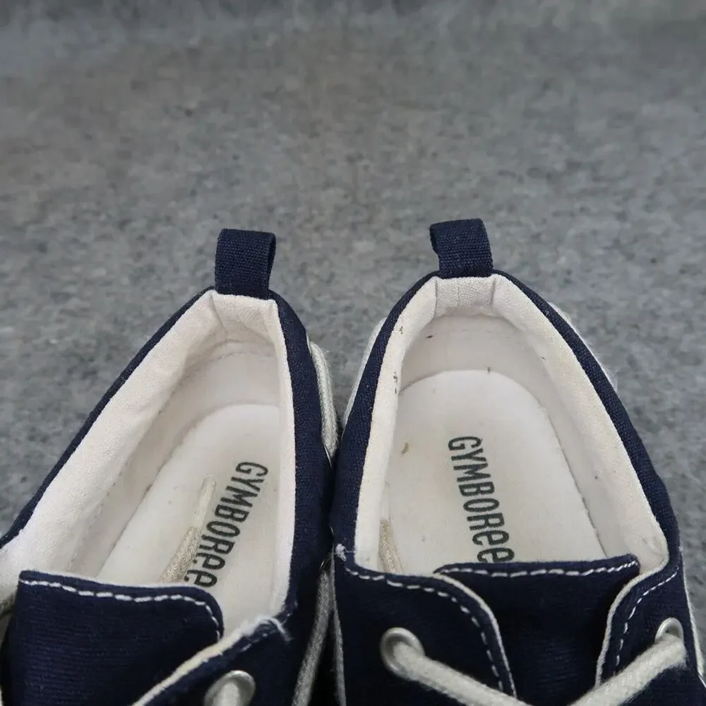 Gymboree Shoes Kids 11 Boat Sneaker Casual Lifestyle Active Fabric Blue Toddler